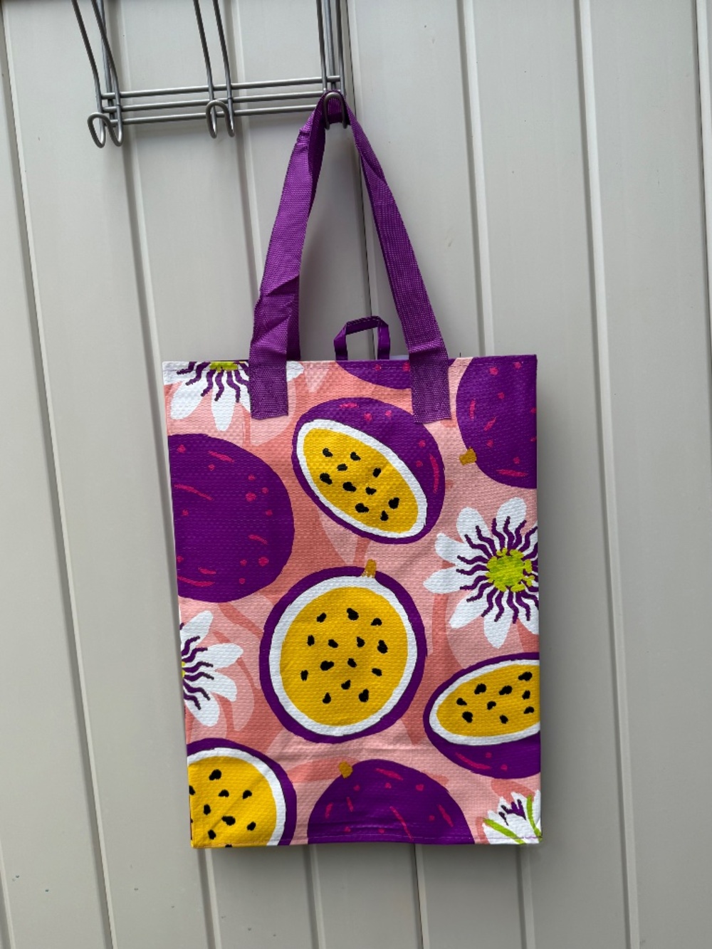 NEW Foodland Hawaii Set of 3 Reusable Shopping Bags Tropical Fruits - Picture 3 of 4